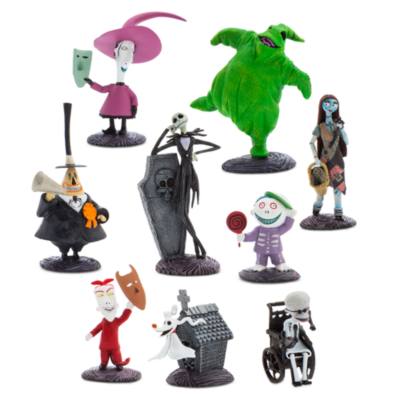 Disney Store The Nightmare Before Christmas Deluxe Figurine Playset