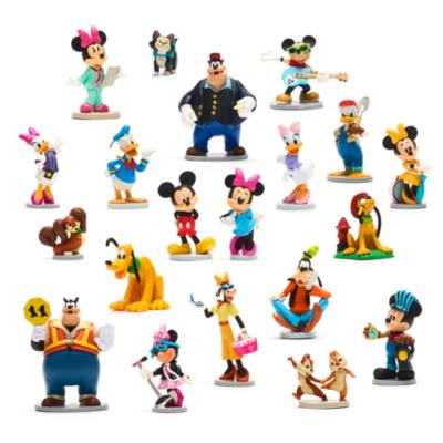 Disney Store Mickey and Friends Mega Figurine Playset