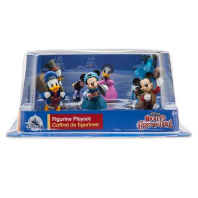 Disney Store Mickey's Christmas Carol Figurine Playset | Disney Store
