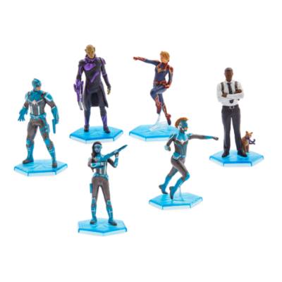 Disney Store Captain Marvel Figurine Playset