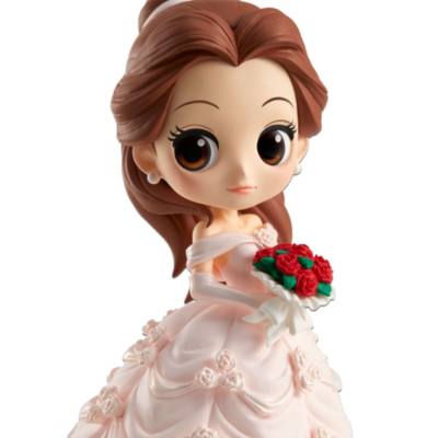 Banpresto Q Posket Belle Wedding Figurine Shopdisney
