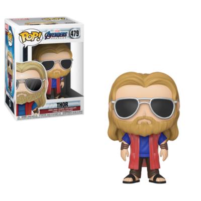 Funko - The Avengers: Endgame - Entspannter Thor - Pop! Vinylfigur