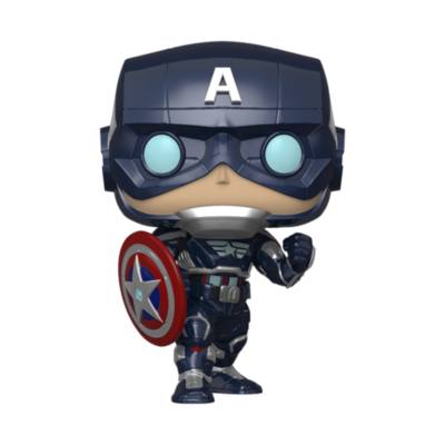 Funko Captain America Pop! Vinyl Figure, Marvel Avengers Gamerverse