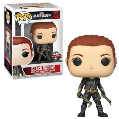Funko Black Widow Grey Suit Exclusive Pop! Vinyl Figure