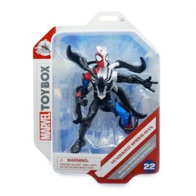 Disney Store Marvel Toybox Venomized Spider-Man Action Figure