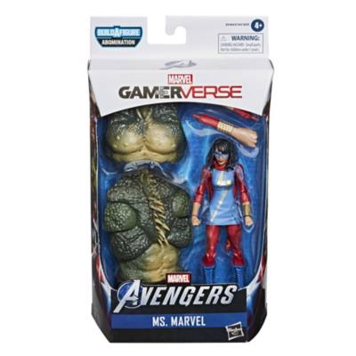 Figura acci&oacute;n Ms. Marvel, Gamerverse, serie Marvel Legends, Hasbro (15&nbsp;cm)