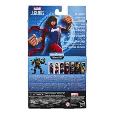 Figura acci&oacute;n Ms. Marvel, Gamerverse, serie Marvel Legends, Hasbro (15&nbsp;cm)