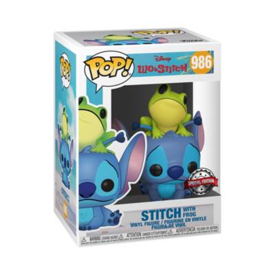 Funko Stitch with Frog Pop! Vinyl Figure