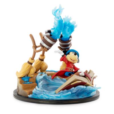 Figurita Q-Fig de aprendiz de brujo de Mickey Mouse, Quantum Mechanix