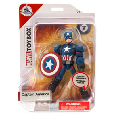 Action Figure Capitan America Marvel Toybox Disney Store