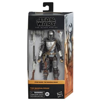 Figura acci&oacute;n el Mandaloriano, The Black Series, Hasbro (15&nbsp;cm)