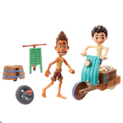 Mattel Luca Scooter Build & Crash Playset