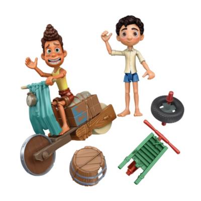 Mattel Luca Scooter Build & Crash Playset