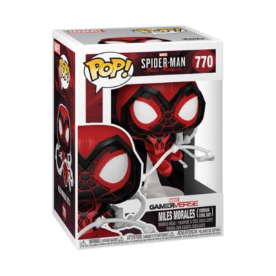 Funko Miles Morales Crimson Cowl Suit Pop! Vinyl Figure