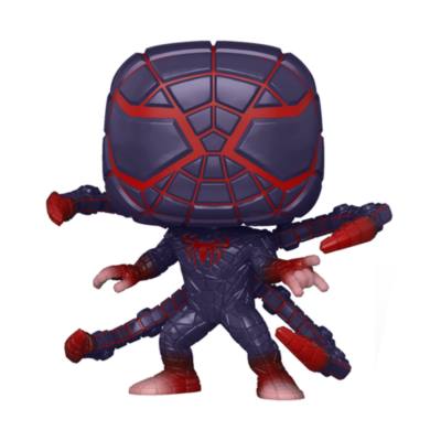 Personaggio in vinile Miles Morales con tuta di materia programmabile serie Pop! di Funko