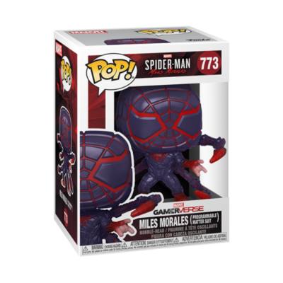 Personaggio in vinile Miles Morales con tuta di materia programmabile serie Pop! di Funko