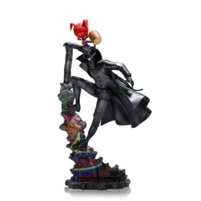 Iron Studios Noir and Spider-Ham Collectible Figure