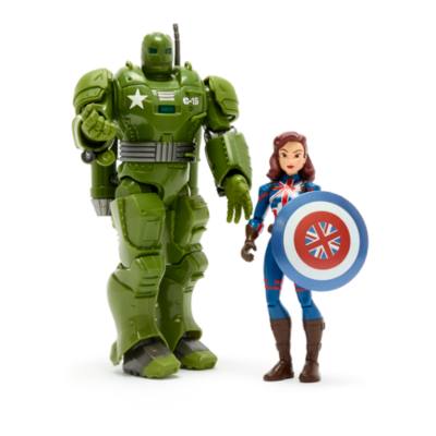 Disney Store Marvel Toybox Captain Carter And The Hydra Stomper Playset Shopdisney