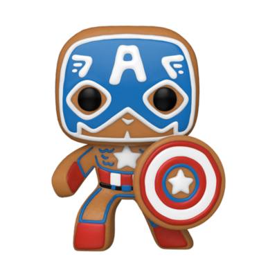 Funko Gingerbread Captain Amerca Pop! Vinyl Figure