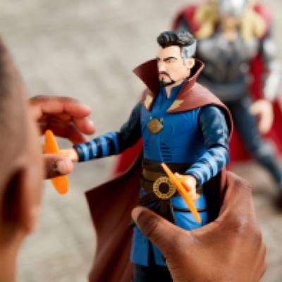 Disney Store Doctor Strange Talking Action Figure