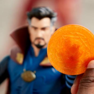 Disney Store Doctor Strange Talking Action Figure