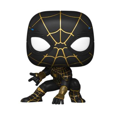 Personaggio Spider-Man tuta nero e oro Funko Pop! Vinyl Figure, Spider-Man:  No Way Home