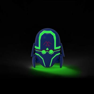 Tomy Gamer Action B*Bot Small Pull-Back Toy, Ron's Gone Wrong