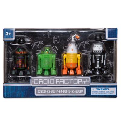 Disney Store Star Wars Halloween Droid Factory Figure Set