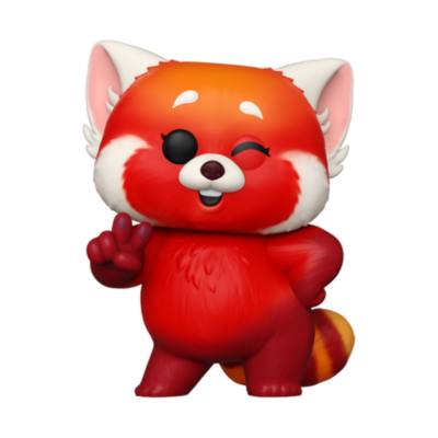 Funko Red Panda Mei Super-Sized Pop! Vinyl Figure, Turning Red