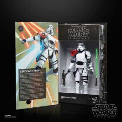 Hasbro Sergeant Kreel 6'' The Black Series Action Figure, Star Wars