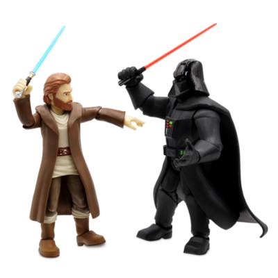 Disney Store - Star Wars Toybox - Obi-Wan Kenobi und Darth Vader - Actionfigurenset