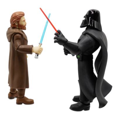 Disney Store - Star Wars Toybox - Obi-Wan Kenobi und Darth Vader - Actionfigurenset