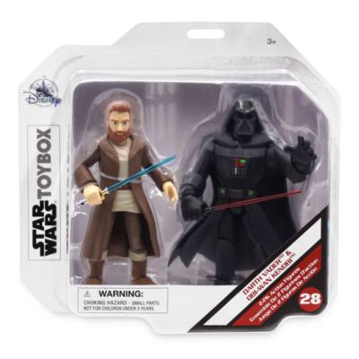 Disney Store - Star Wars Toybox - Obi-Wan Kenobi und Darth Vader - Actionfigurenset