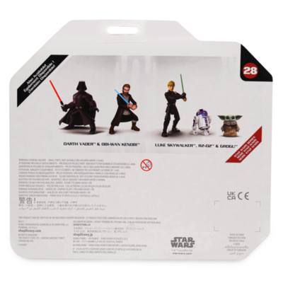Disney Store - Star Wars Toybox - Obi-Wan Kenobi und Darth Vader - Actionfigurenset