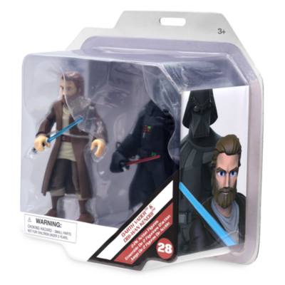 Disney Store - Star Wars Toybox - Obi-Wan Kenobi und Darth Vader - Actionfigurenset