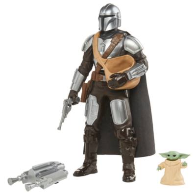Action figure galattiche elettroniche interattive Il Mandaloriano e Grogu Hasbro