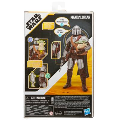 Action figure galattiche elettroniche interattive Il Mandaloriano e Grogu Hasbro