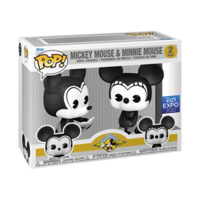 Funko Figurines Mickey et Minnie I Flew on the Mouse Pop! en vinyle