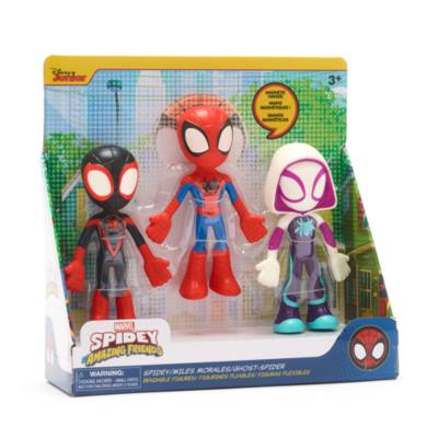 Set figuras flexibles Spidey y su superequipo, Disney Store