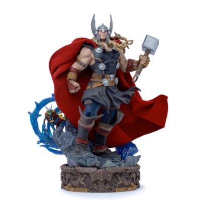 Action figure da collezione Thor Unleashed Deluxe Iron Studios