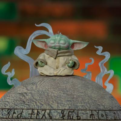 Iron Studios Grogu Deluxe Collectible Figure, Star Wars