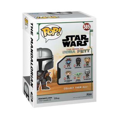 Funko The Mandalorian with Gift Pop! Vinyl Figure, Star Wars: The Book of Boba Fett