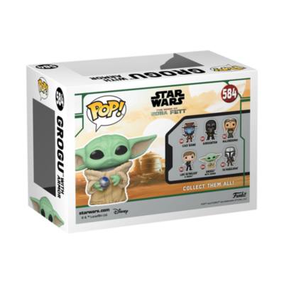 Funko Grogu with Armour Pop! Vinyl Figure, Star Wars: The Book of Boba Fett