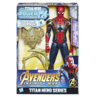 Mu&ntilde;eco acci&oacute;n Iron Spider, Titan Hero Power FX