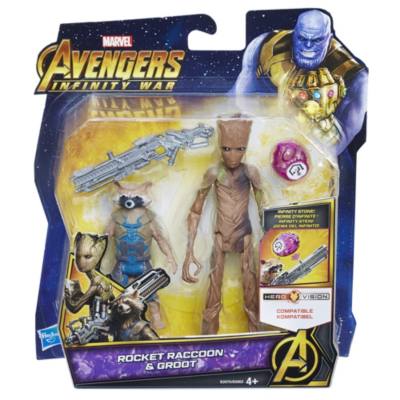 Rocket and Groot 6'' Action Figures