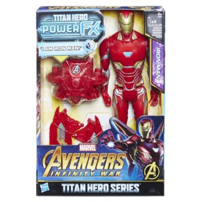 Titan Hero Power FX - Iron Man - Actionfigur mit FX Pack