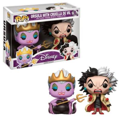 Funko Ursula and Cruella de Vil Pop! Vinyl Figures