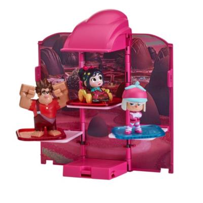 Set exposici&oacute;n Power Pac Candy Crush, Ralph rompe Internet,