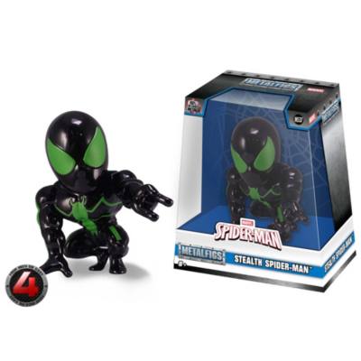 Jada figura moldeada a presi&oacute;n Spider-Man Traje de Sigilo
