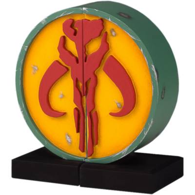 Gentle Giant Star Wars Mandalorian Logo Bookends, Set of 2